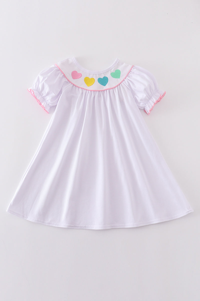 pastel heart dress Pastel pink dress with heart cutouts, inspired by Mel's K-12 tour outfit This one is made from spandex with soft tulle sleeves!