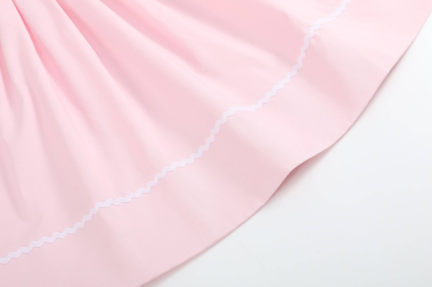 Pink Bows Smocked Bishop Dress