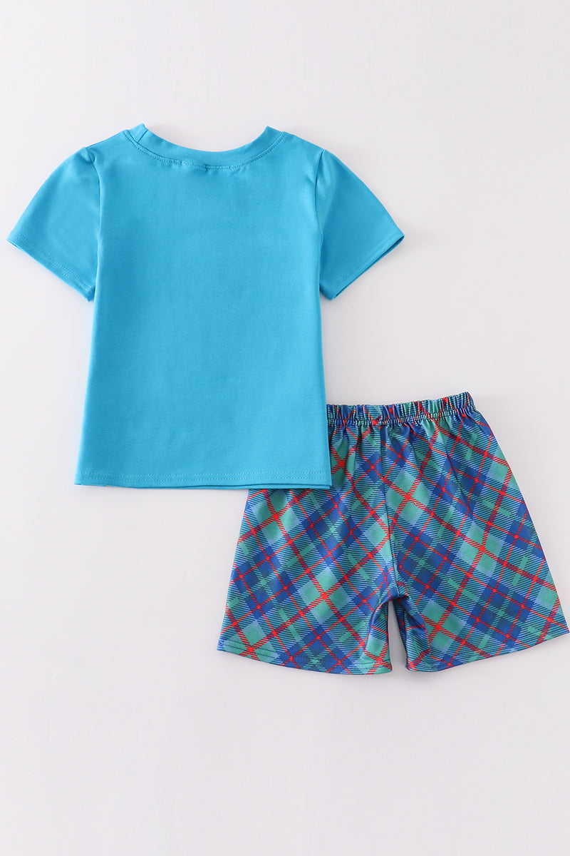 Apple ABCs Embroidery Boy Set