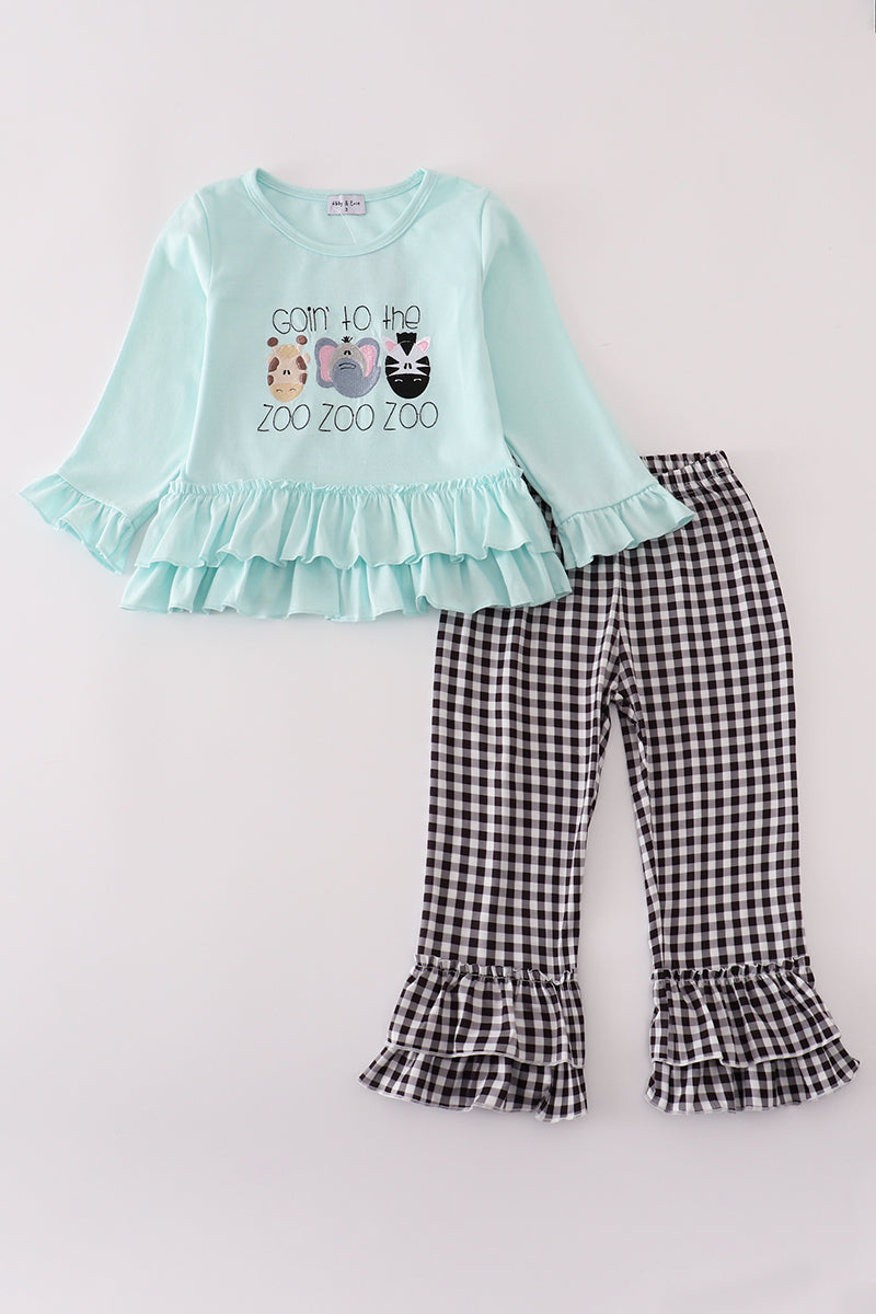 Goin' to the Zoo Long Sleeve Set