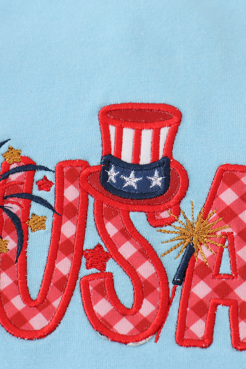 Uncle Sam USA Shorts Set