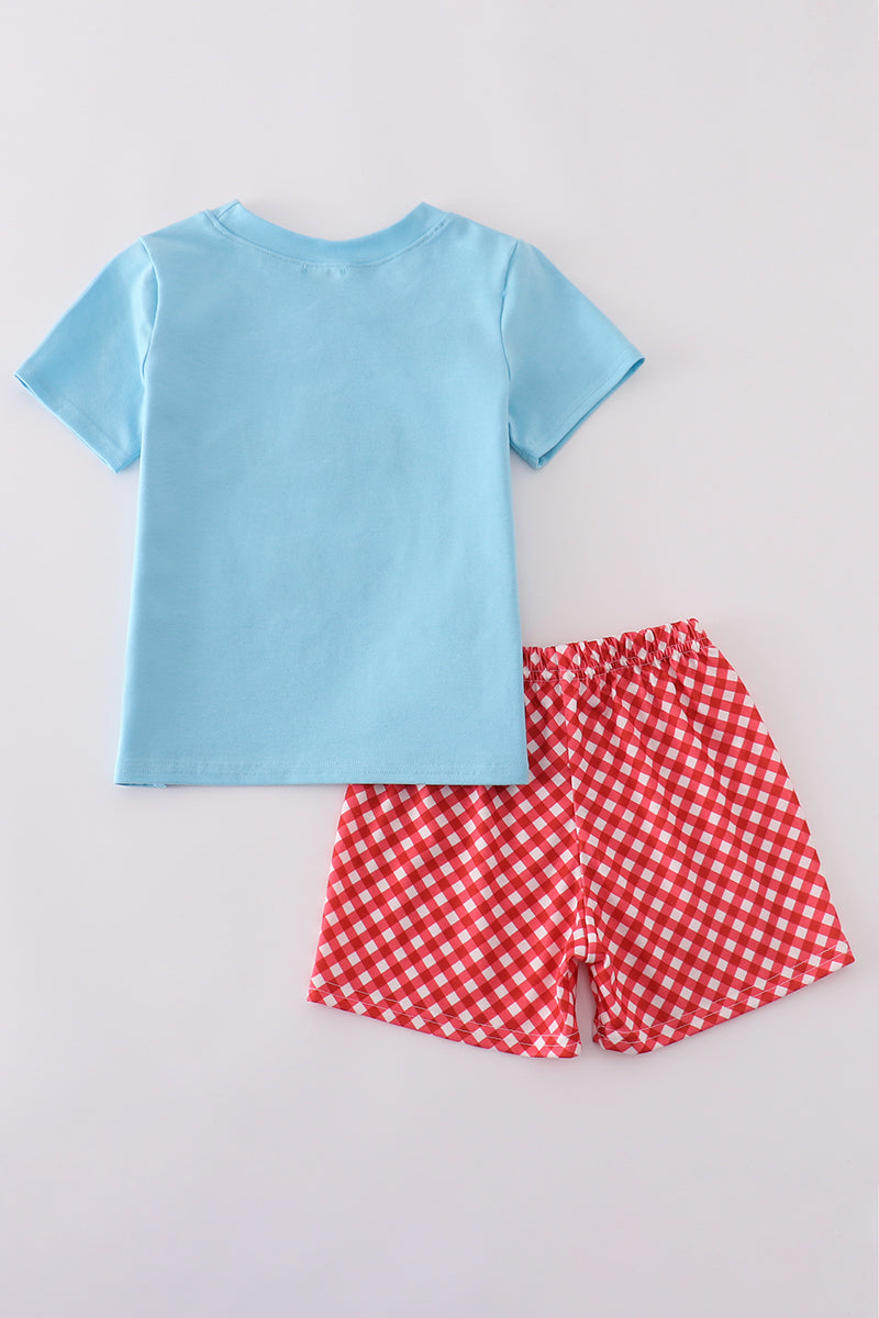 Uncle Sam USA Shorts Set