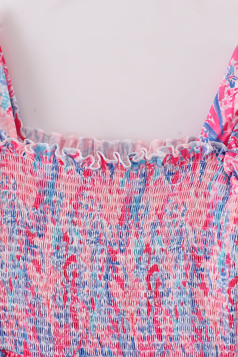 Pink Coral Reef Mom Dress