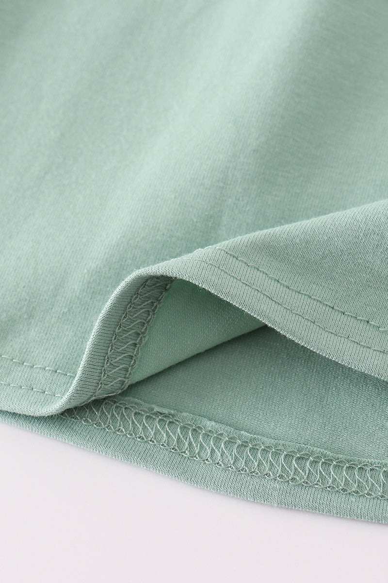 Sage Green Pumpkin Dress