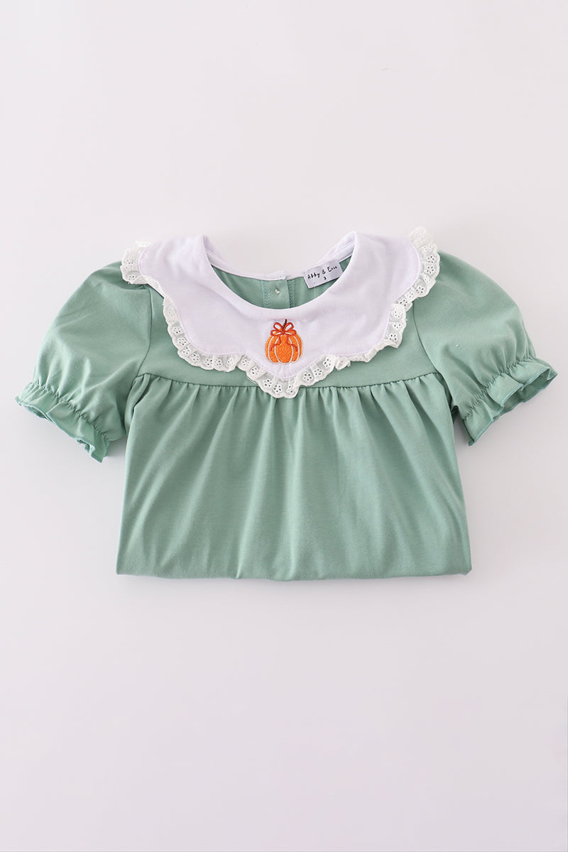Sage Green Pumpkin Dress
