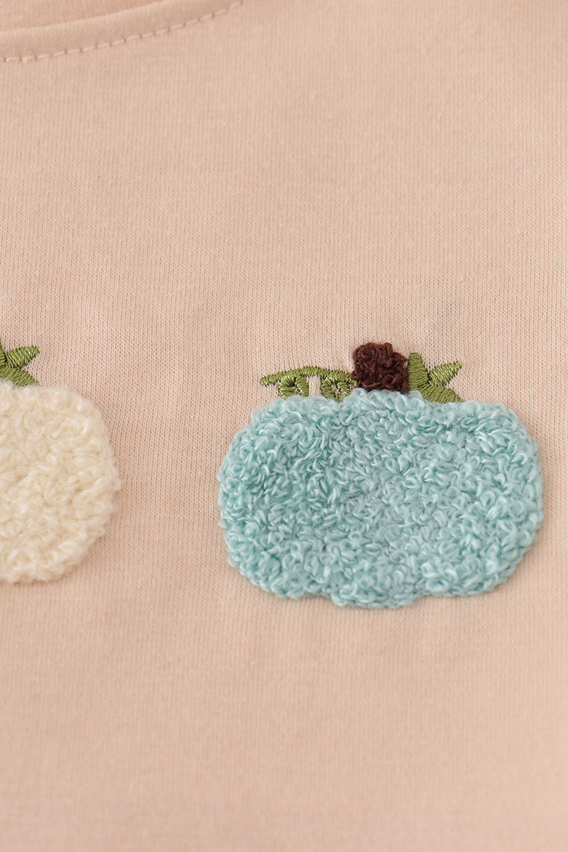 Pastel Pumpkins Shorts Set