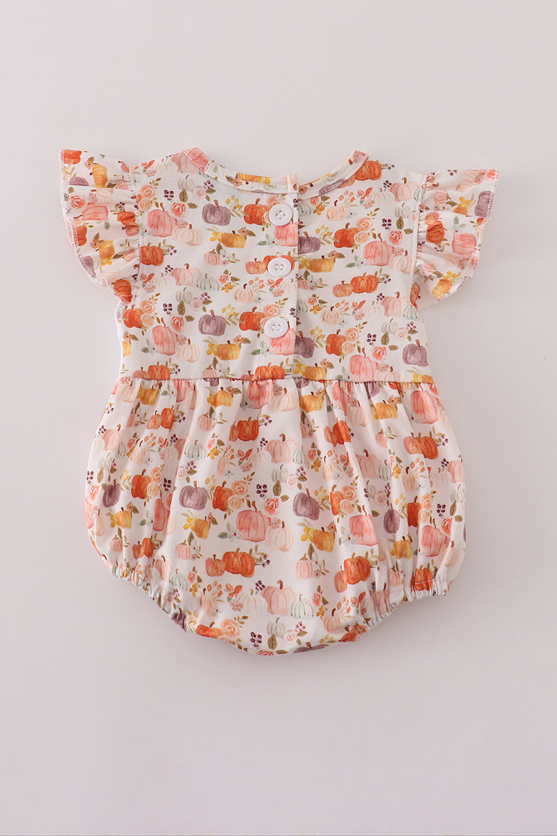 Pastel Pumpkin French Knot Bubble