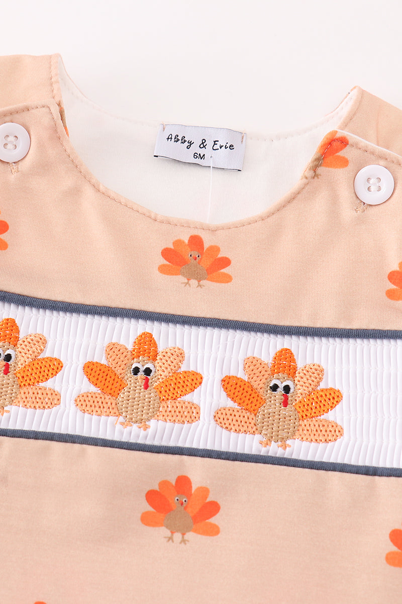 Khaki Turkey Embroidery Jonjon