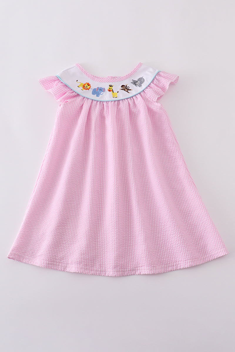 Pink Zoo Day Tunic