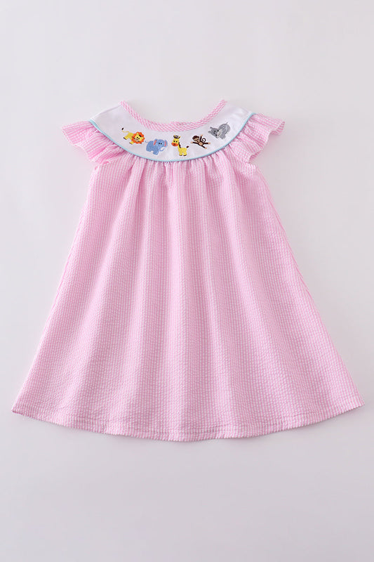 Pink Zoo Day Tunic