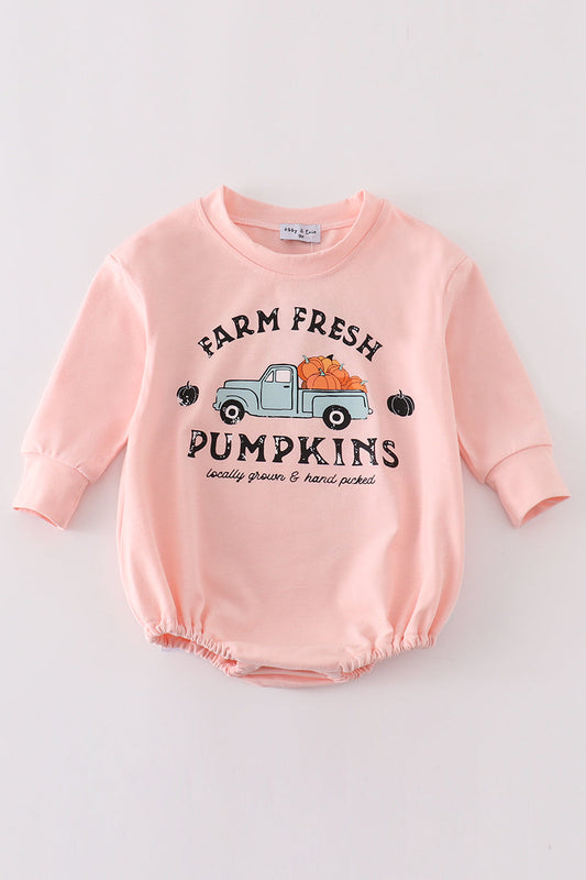 Farm Fresh Pumpkins Bubble Sweatshirt