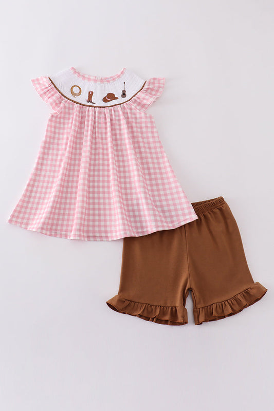 Western Smocked Set