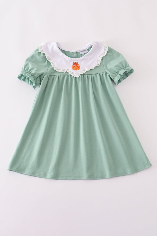 Sage Green Pumpkin Dress