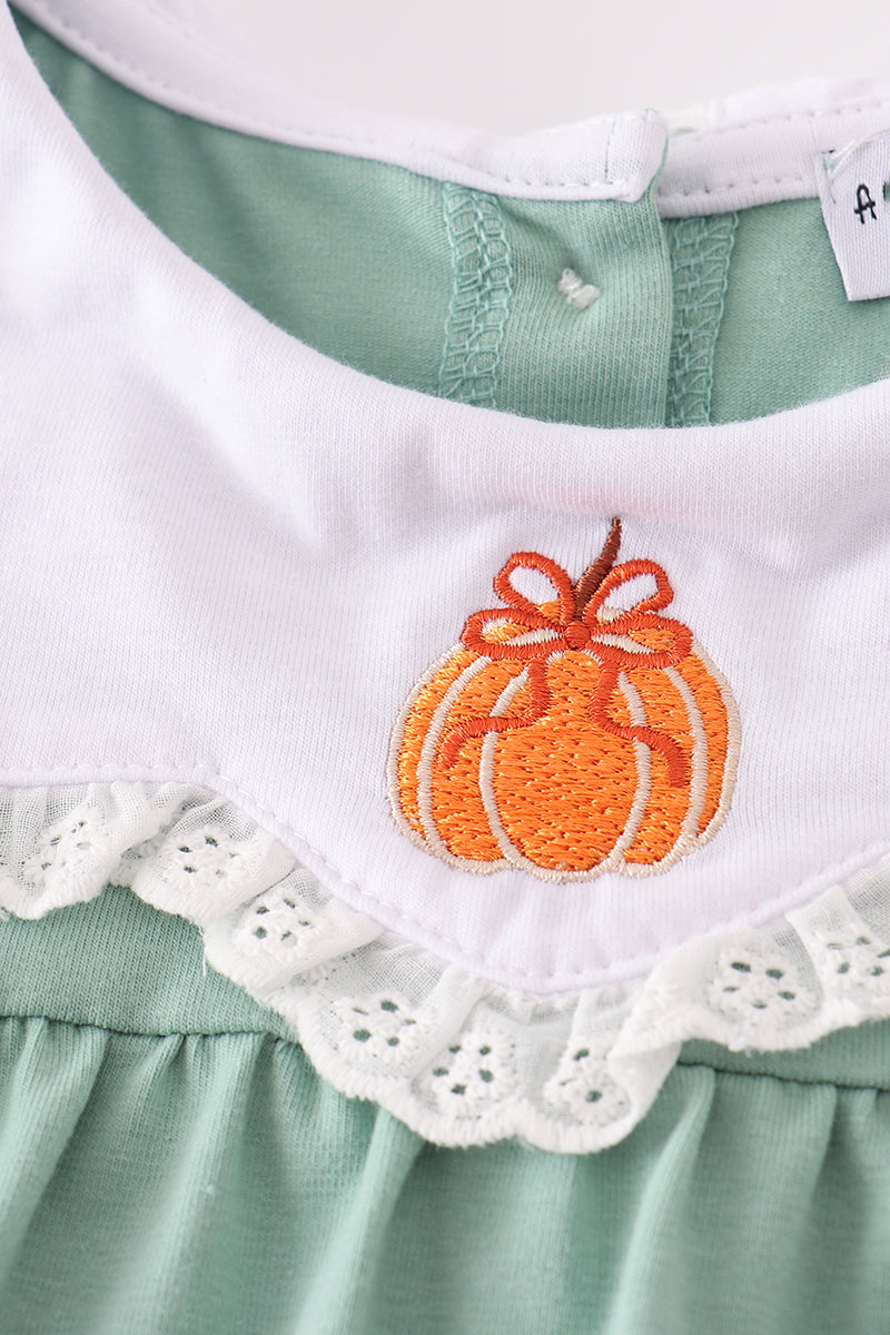 Sage Green Pumpkin Dress
