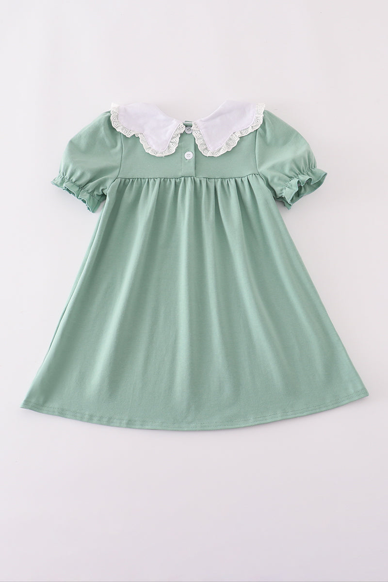 Sage Green Pumpkin Dress