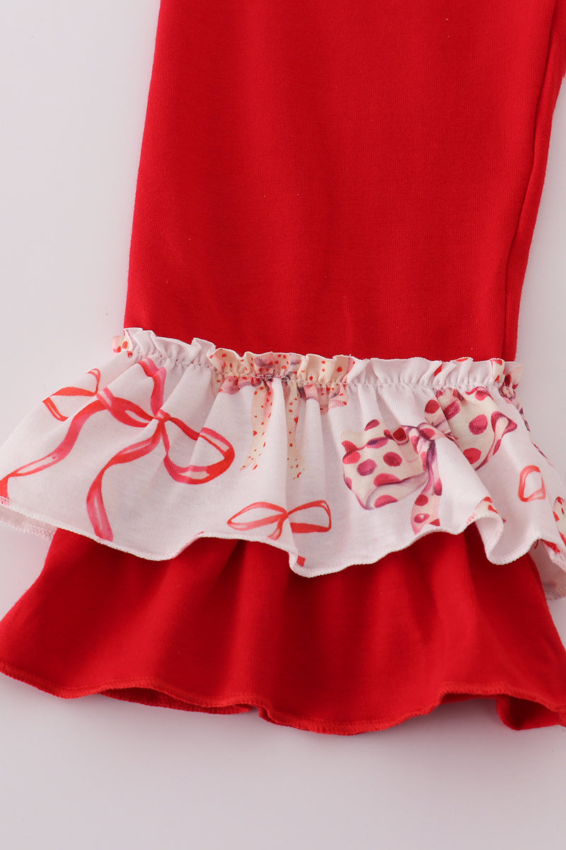 All About Bows Smocked Pants Set